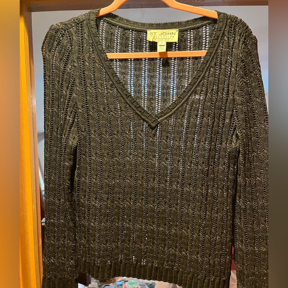 St. John V-Neck Cardigan